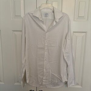 Calvin Klein Men's White Shirt